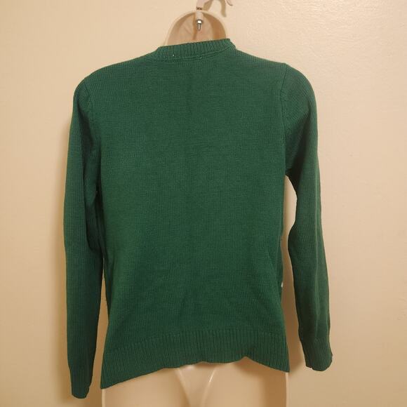 Women's Christmas sweater with sequins, size Small - Picture 3 of 4